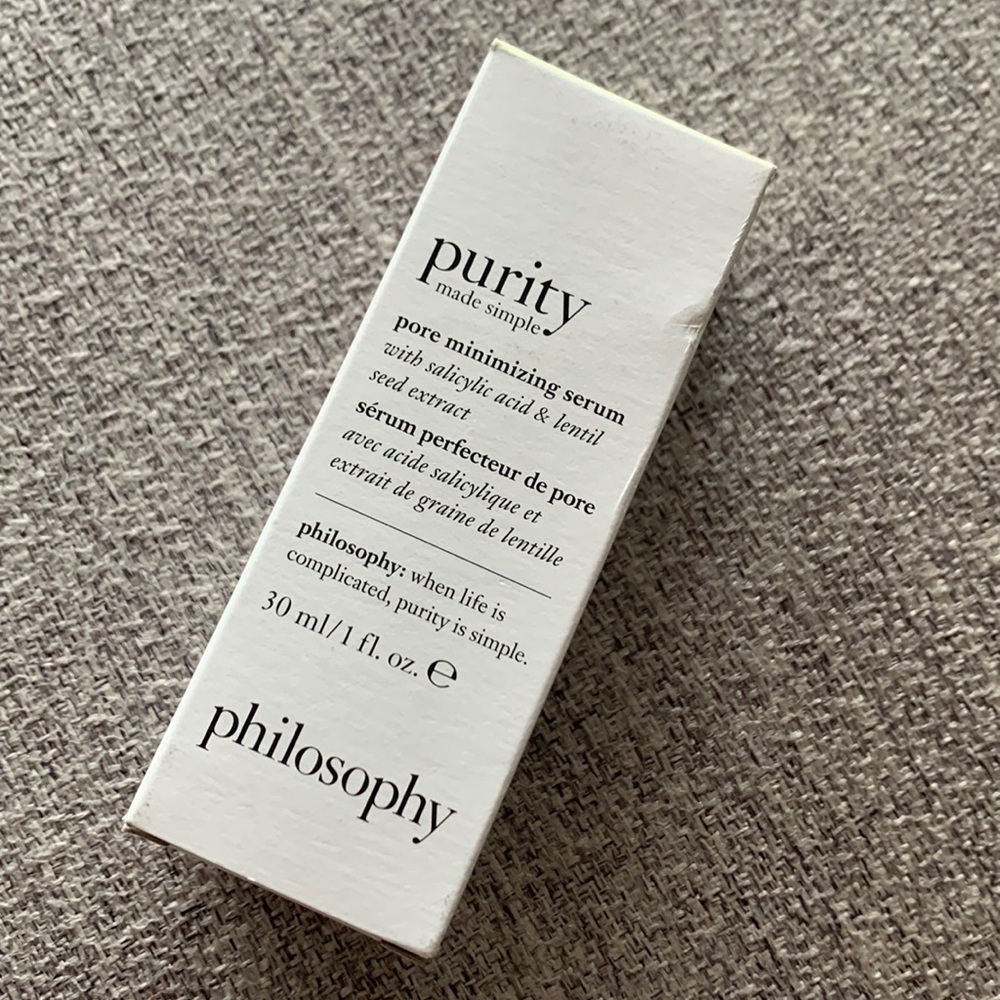 NIB Philosophy Pore Minimizing Serum